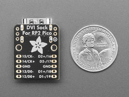 An image of Adafruit DVI Sock for Pico - Works with HDMI Displays