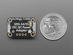 An image of Adafruit SEN54 or SEN55 Adapter Breakout