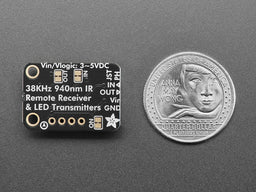 An image of Adafruit Infrared IR Remote Transceiver - STEMMA JST PH 2mm - 940nm Emitter + 38KHz Receiver