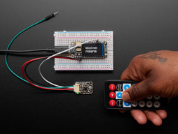 An image of Adafruit Infrared IR Remote Transceiver - STEMMA JST PH 2mm - 940nm Emitter + 38KHz Receiver