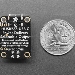 Adafruit USB Type C Power Delivery Dummy - I2C or Switchable - HUSB238