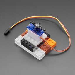 LEGO®-Compatible Vertical Micro Servo Mount