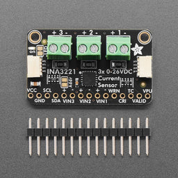 Adafruit INA3221 - Triple 0-26 VDC, ±3.2 Amp Power Monitor