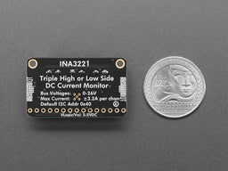 An image of Adafruit INA3221 - Triple 0-26 VDC, ±3.2 Amp Power Monitor