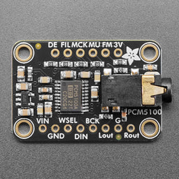 An image of Adafruit PCM5100 I2S DAC with Line Level Output - 100dB SNR
