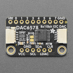 An image of Adafruit DAC6578 Breakout - 8 x Channel 10-bit I2C DAC