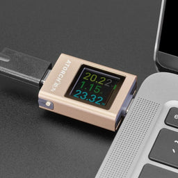 An image of USB C Power Monitor / Analyzer with Color TFT Graphing Display