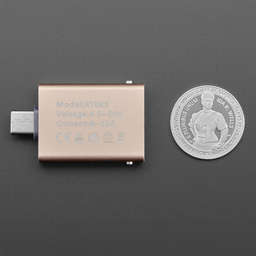An image of USB C Power Monitor / Analyzer with Color TFT Graphing Display