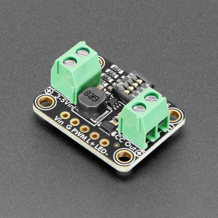 Adafruit TPS61169 Constant Current Boost Converter for LEDs - The Adafruit Constant Current Boost Converter for LEDs makes driving LEDs easy, whether they're in series or parallel - with a chip that can generate up to 40V and 400mA from 3~5V input.