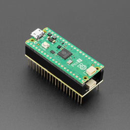 An image of Pre-Assembled Adafruit PiCowbell Adalogger for Pico - MicroSD, RTC & STEMMA QT