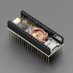 An image of Pre-Assembled Adafruit PiCowbell Adalogger for Pico - MicroSD, RTC & STEMMA QT