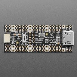 An image of Adafruit PiCowBell HSTX DVI Output for Pico - Works with HDMI Displays