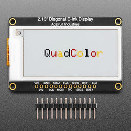 Adafruit 2.13" 250x122 Quad-Color eInk / ePaper Display w/ SRAM
