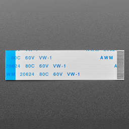An image of 24-pin 0.5mm pitch FPC Flex A-B (D) type Cable