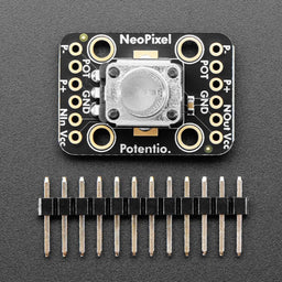 Adafruit NeoPot - Clear Shaft Potentiometer with RGB NeoPixel