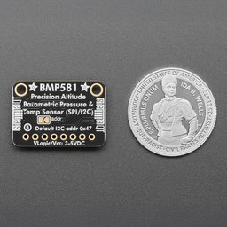 An image of Adafruit BMP581 I2C or SPI Temperature and Pressure Sensor - STEMMA QT