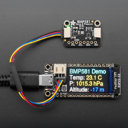 An image of Adafruit BMP581 I2C or SPI Temperature and Pressure Sensor - STEMMA QT