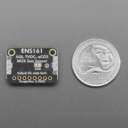 An image of Adafruit ENS161 MOX Gas Sensor - STEMMA QT / Qwiic