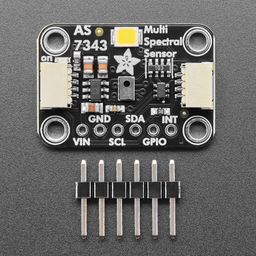 An image of Adafruit AS7343 14-Channel Light / Color Sensor Breakout - STEMMA QT / Qwiic