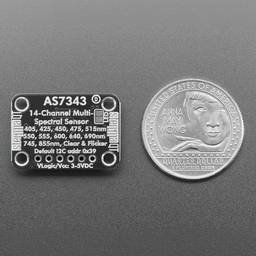 An image of Adafruit AS7343 14-Channel Light / Color Sensor Breakout - STEMMA QT / Qwiic