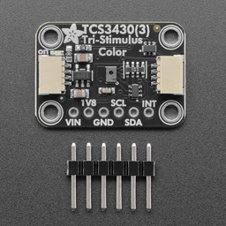 An image of Adafruit TCS3430 / TCS34303 Ambient Tri-Stimulus Color Sensor