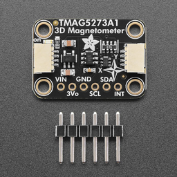 An image of Adafruit TMAG5273 3D Hall Effect Magnetometer Breakout - STEMMA QT