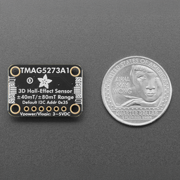 An image of Adafruit TMAG5273 3D Hall Effect Magnetometer Breakout - STEMMA QT