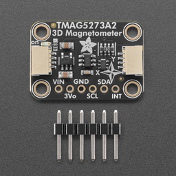 An image of Adafruit TMAG5273 3D Hall Effect Magnetometer Breakout - STEMMA QT