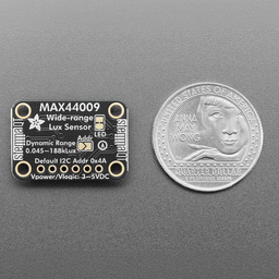 An image of Adafruit MAX44009 Wide-range Lux Light Sensor - 188,000 Lux Max - STEMMA QT / Qwiic