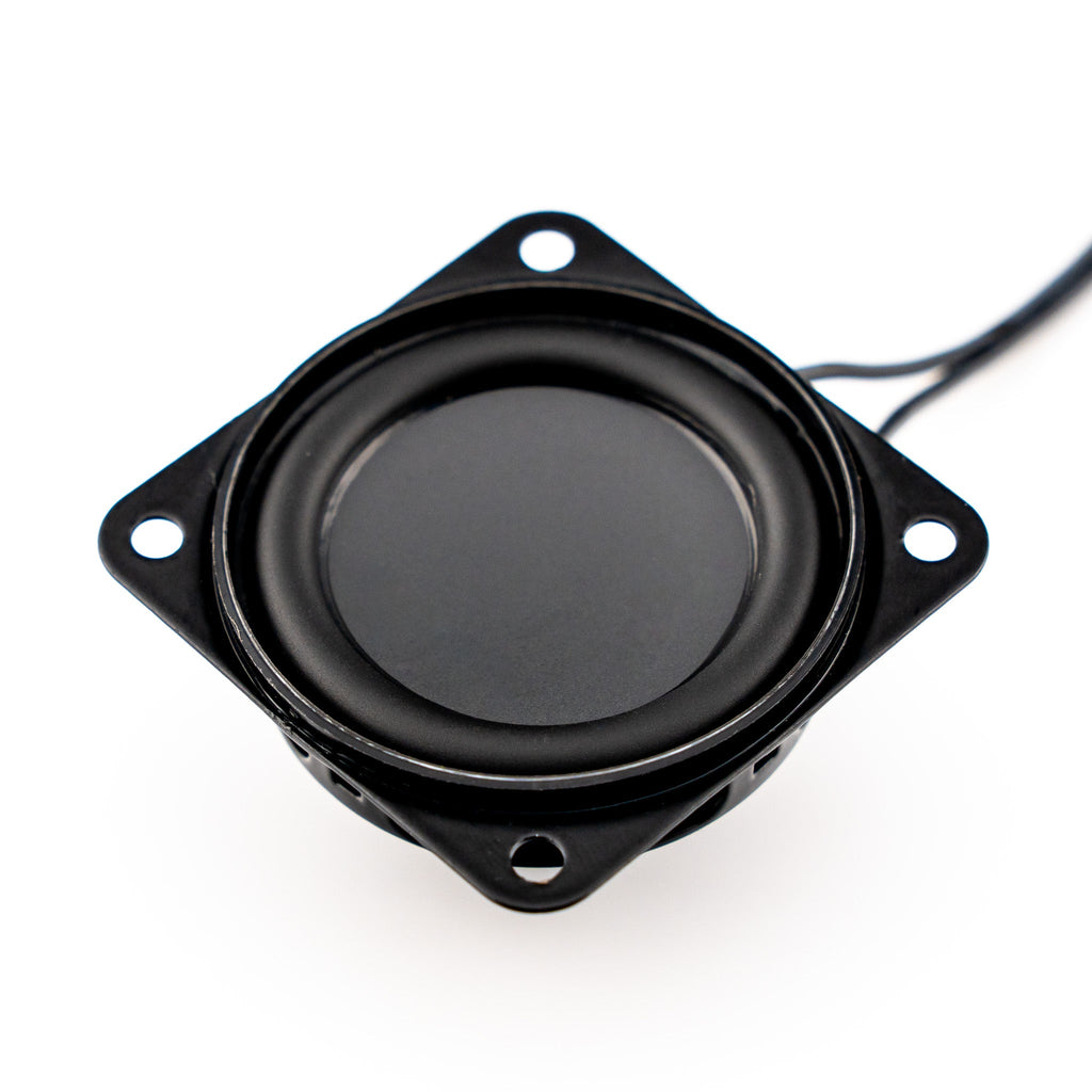 Mini Speaker 4Ω (3W) with JST-PH Connector - This little speaker is diminutive, but the sound it pumps out is surprisingly good. It is ideal for building your own small jukebox or radio with one of our audio boards!