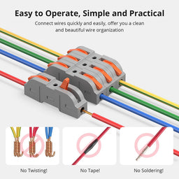 An image of Sonoff Wire Splicing Connectors (34 pcs)