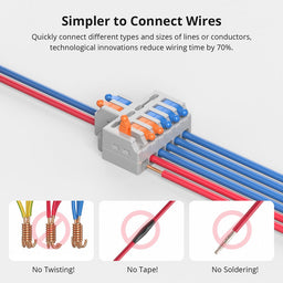 An image of Sonoff Quick Wire Connectors (54 pcs)