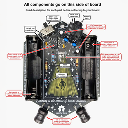 An image of EMF Explorer Badge Soldering Kit