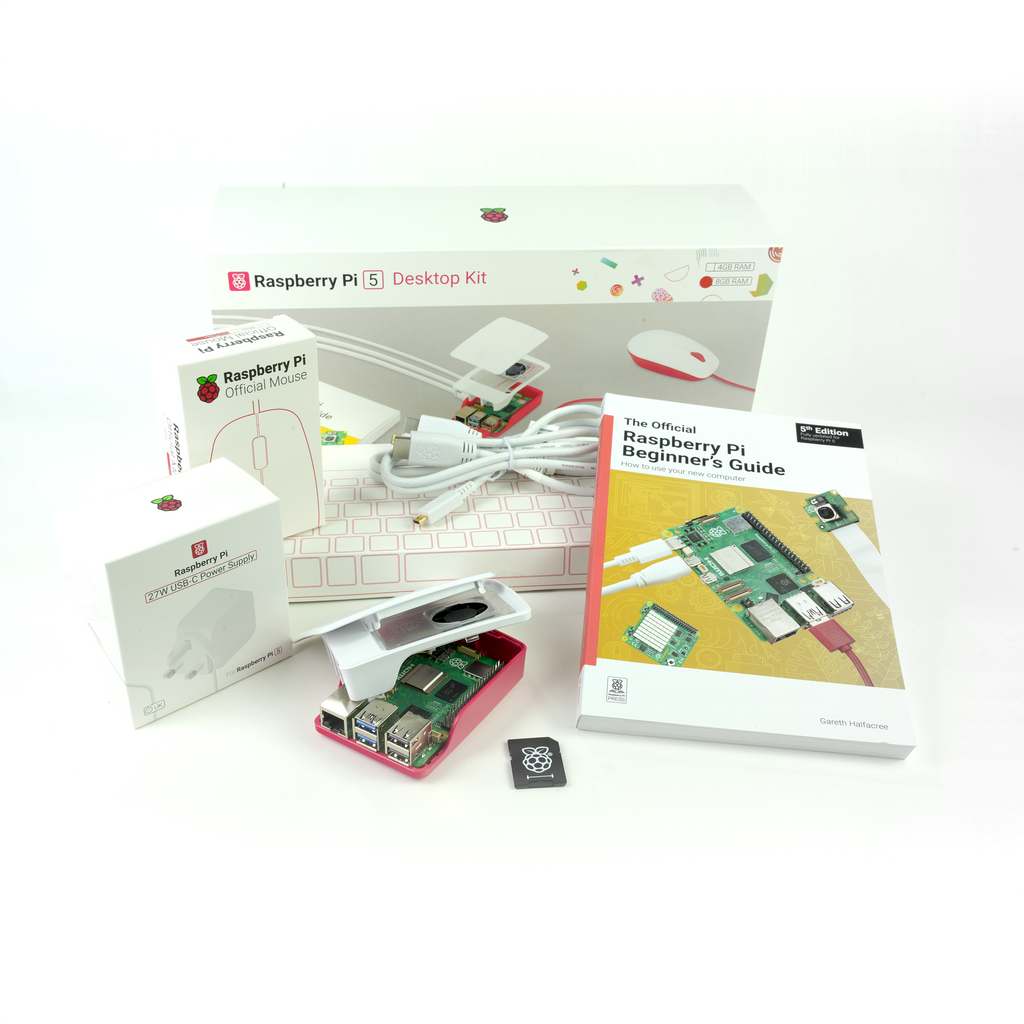 Raspberry Pi 5 Desktop Kit (8GB / UK) - Pimoroni