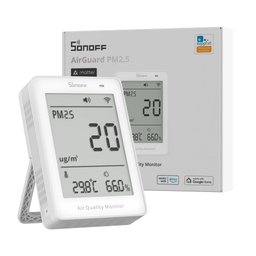 An image of Sonoff AirGuard PM2.5/PM10 Matter Air Quality Monitor