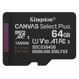 An image of microSD Card with Raspberry Pi OS - 64GB