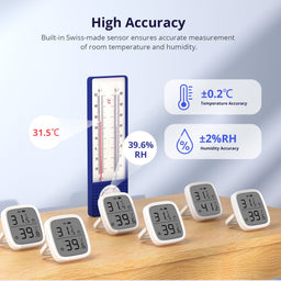 An image of Sonoff Zigbee LCD Smart Temperature Humidity Sensor