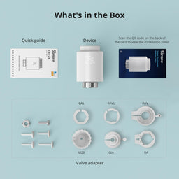 An image of Sonoff Zigbee Thermostatic Radiator Valve