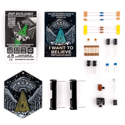 An image of EMF Explorer Badge Soldering Kit