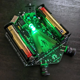 An image of EMF Explorer Badge Soldering Kit