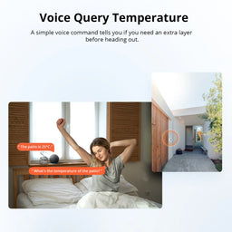Sonoff Waterproof Zigbee LCD Smart Temperature Humidity Sensor