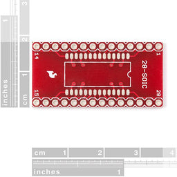 An image of SparkFun SOIC to DIP Adapter - 28-Pin
