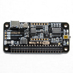 Witty Pi 4 Mini: Realtime Clock and Power Management for Raspberry Pi