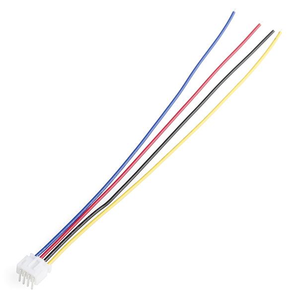 JST-PH Jumper 4 Wire Assembly - This is a simple four wire cable. Great for jumping from board to board or just about anything else.