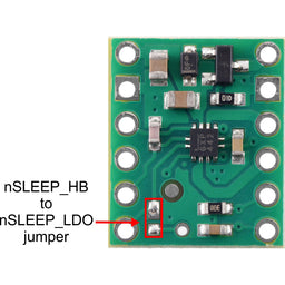 An image of MP6550 Single Brushed DC Motor Driver Carrier