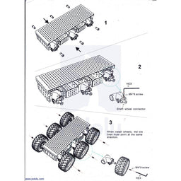 Dagu Wild Thumper 6WD All-Terrain Chassis