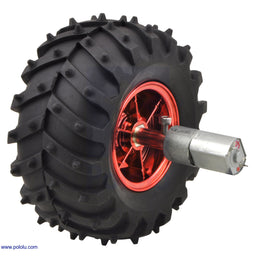 Dagu Wild Thumper Wheel 120x60mm Pair with 4mm Shaft Adapters
