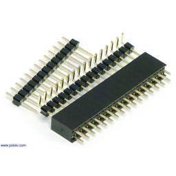 0.1" (2.54 mm) Female Header: Straight