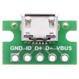 An image of USB Micro-B Connector Breakout Board