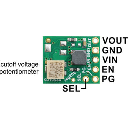 Step-Up/Step-Down Voltage Regulator w/ Adjustable Low-Voltage Cutoff